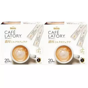 Cafe Latry Покупка Rich Milk Cafe Latte бутылки x 2 AGF Blendy Stick Кофейный ассортимент Fluffy Contains Polyphenonols Company Home Rest Breathe Slightly