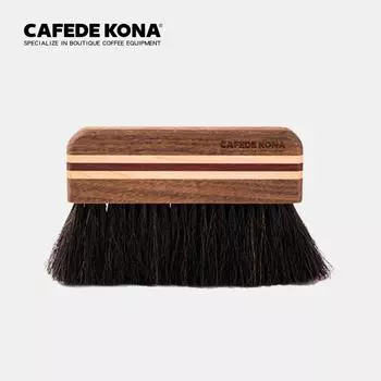 CAFEDEKONA bar brush barista tools beech grinder brush bristle table cleaner solid wood handle brush Clean coffee grinder