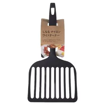 CAINZ Nylon Fry Easy to Easy to Integrated Удобная лопатка, черная, широкая, гибкая, лопатка, совок, переворачивать, легкая, кухонная утварь,