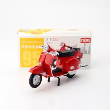 Caipo 1976 Vespa 200 Rally YZF-R1 Jimny 4.5 Inch Pull back Toys Car Model