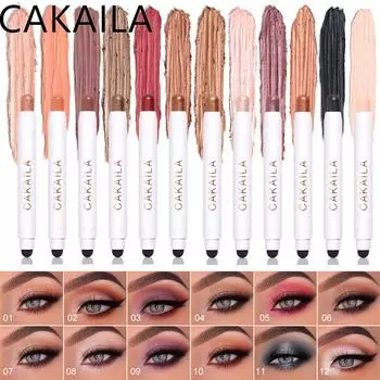 CAKAILA 12 цветных двойных теней для век 01