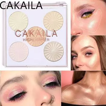 CAKAILA 5-цветная пудра с грилем для мелирования и восстановления 1pcs