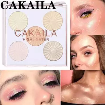 CAKAILA 5-цветная пудра с грилем для мелирования и восстановления 01