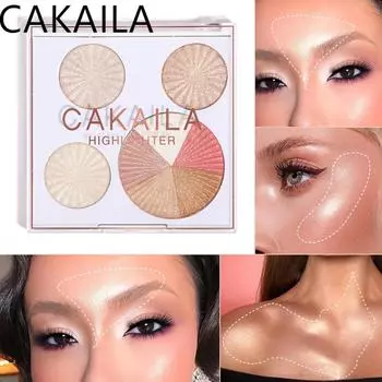 CAKAILA 8-цветная пудра с грилем для мелирования и восстановления 1pcs