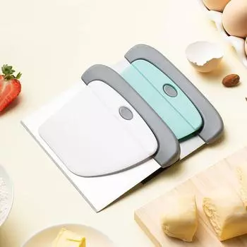 Cake Baking Scraper Stainless Steel Flour Cutting Dough Milk Sugar Cutting Knife Cream Scraping Knife Kitchen Baking Tools