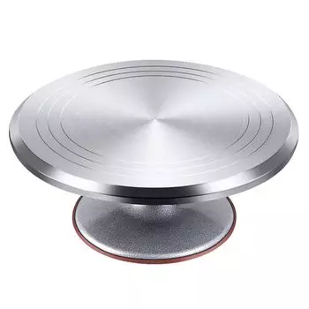 Cake Turntable Cake Stand for Cake 12 Inch Diameter 360 Degree Sweets Angled Frosting Cake Baking Baking Decoration Cake Mold Making, Approx. 31cm,