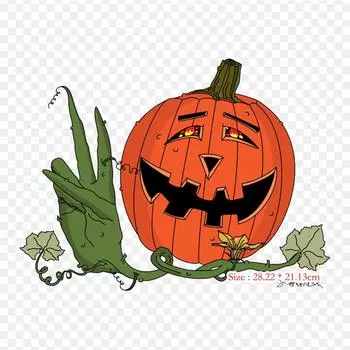 Calabaza Lantern Sinestro Термотрансферная печать виниловые нашивки наклейки для одежды аппликации своими руками моющиеся нашивки