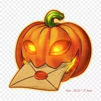 Calabaza Тыквенный пирог тыквенные специи латте утюг с термопереносной печатью виниловые нашивки наклейки для одежды DIY аппликации моющиеся нашивки