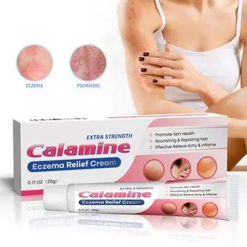 Calamine Skin Moisturizer Anti-Itch Cream, крем против зуда кожи One Size
