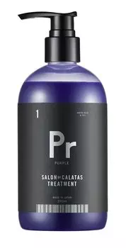 CALATAS Salon By Calatas Shampoo or Treatment 350ml each [Purple Series] (Treatment)
