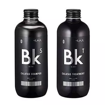 CALATAS Shampoo Treatment Set 250ml each Bk & (Black)