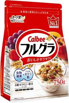 Calbee Frugra 750 г x 6 пакетиков красный