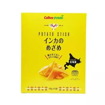 Calbee Golden Potato Inca no Awakening 136 г x 8 (17г пакеты)