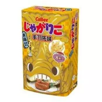 Calbee Jagariko со вкусом куриных крылышек 20 г x 8 пакетиков [Tokai Limited]