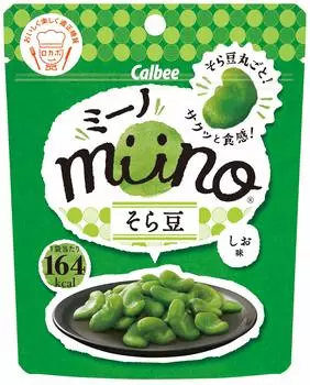 Calbee miino со вкусом бобов и соли 28 г x 12 пакетиков