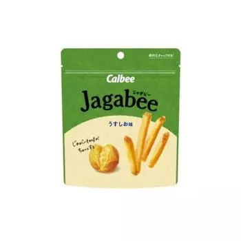Calbee Stand Pack Jagabee Light Shio Flavor 38g x 12 pieces