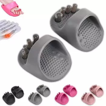 Calc Life Toe Training Spread Your Simply Put Them For Health and Beautiful Reduce Core Foot Indoor Foot Healthy Balance Easy to Put On and Take серый