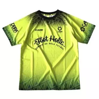 Комбинированная рубашка CALDEIRA MELT DOWN REMIX лаймово-желтая 10CR012005S