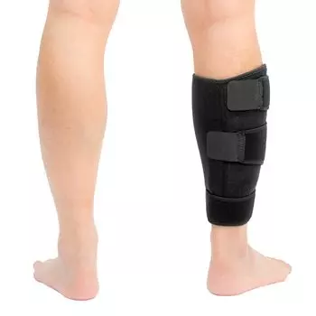 Calf 3 Compression Supporter, Ремни, Тонкий, Компрессионный, Бег, Волейбол, Футбол, Бег трусцой, Унисекс, Унисекс, Защита, чёрный