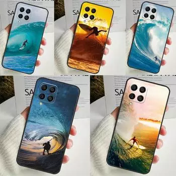 California Surfing Waves For Samsung Galaxy M15 M55 M13 M33 M53 M21 M31 M51 M30s M20 M14 M34 M54 M12 M32 M52 Case Samsung M23