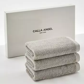 Calla Angel New York Face Супер Высокое Качество Египетский Супер Мило Скрученный Отель В Коробке Популярный Аква 6 Цветов на Выбор Набор Полотенец,