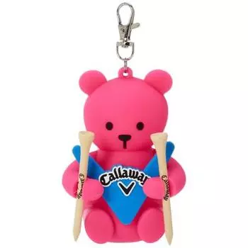 Callaway Ball & Tee Case BEAR-S BALL & TEE CASE Pink Ladies W75mm EH110mm ED50mm