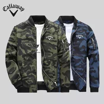 Callaway Camouflage Jacket Men s Jacket Fashionable Casual Men s Spring and Autumn Jacket Men s Jacket L