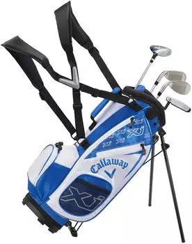 Callaway Club Set Junior 100 см чехол для кэдди XJ-1 (Высота - 120 см, комплект из 4 предметов, сумка в комплекте.) синий