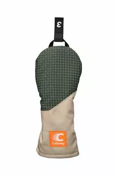 Callaway Fairway Wood Head Cover FWY KHA FW 24 FW Number Replaceable Khaki SPL-II (For [3.4.5.7.9.X]) Men s хаки