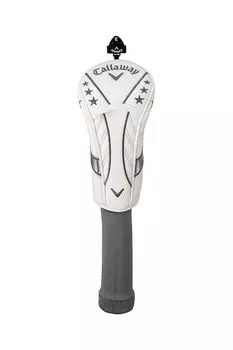Callaway Fairway Wood Head Cover SNAZZ FWY WHT 24 Interchangeable Count Type White (For FW, [3.4.5.7.9.X]) Men s