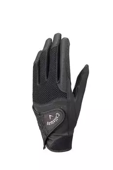 Callaway Gloves HYPER GRIP DUAL WMS BLK 19 23 for both Black Ladies (19cm hands)