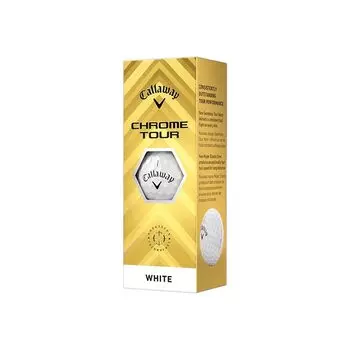 CALLAWAY Golf Ball CHROME TOUR Ball White 3 Pieces BL CG CHROME TOUR 24 3B PK