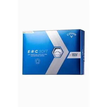 Callaway Golf Ball ERC SOFT 23 TRPL TRK 1 Dozen (12 Pieces) 3 Piece Construction White