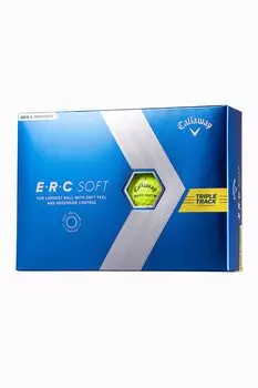 Callaway Golf Ball ERC SOFT YLW 23 TRPLTRK 1 Dozen 3 Piece Construction Yellow (12 Pieces)