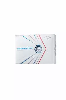 Callaway Golf Ball SUPERSOFT 2021 1 Dozen 2 Piece White (12 Pieces)