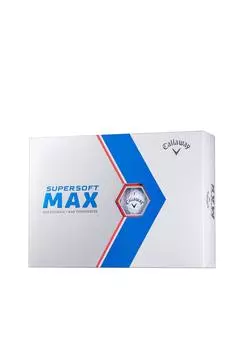 Callaway Golf Ball SUPERSOFT MAX 23 1 Dozen 2 Piece Construction White (12 Pieces)