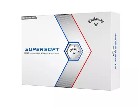 Callaway Golf Super Soft Golf Ball (2023 Edition, White)