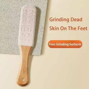 Callus Remover Foot Scrubber Colossal Foot File Foot Care and Foot Exfoliator Foot Rasp Pedicure Tools Pumice Stone for Feet белый