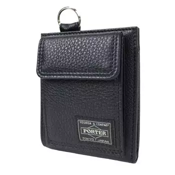 CALM WALLET Двойной кошелек [Porter] 041-03123 Черный/10