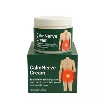 Calming Nerve Cream, Muscle Relaxation Cream, Soreness, Swelling And Tension, Muscle Soothing Cream One Size белый