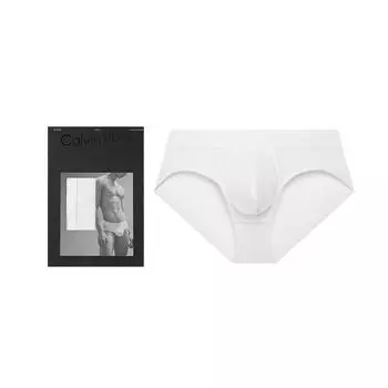 Calvin Klein Black Label Series жаккардовые облегающие трусы мужское нижнее белье лунный свет-белый NB3629100 L
