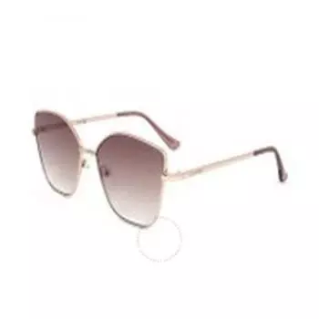 Calvin Klein Bordeaux Женские солнцезащитные очки с градиентом и бабочкой CK22120S 770 59