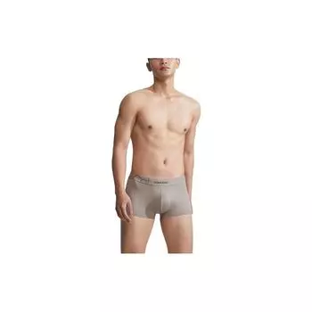 Calvin Klein Боксеры-трусы с буквенным принтом, мужское нижнее белье, цвет «звездно-серый» NB3312-0SO M