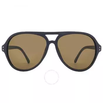 Calvin Klein Brown Pilot Men s Sunglasses CK19532S 410 58