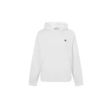 Calvin Klein Толстовка с вышитым логотипом, женские топы, ярко-белая 40WH100-YAA S