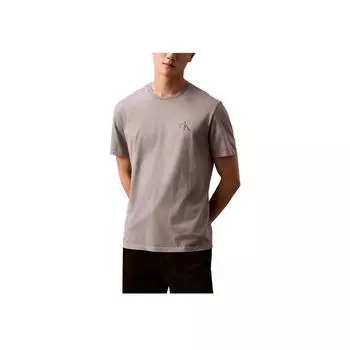 Calvin Klein Футболка с логотипом Classic Comfort, мужская, цвет: серый 40EC801-020 M