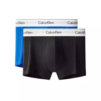Calvin Klein Легкие дышащие облегающие трусы-боксеры с логотипом на поясе, мужское нижнее белье NB1086-1ZK M