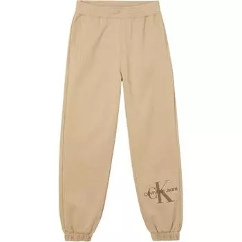 Calvin Klein Минималистичные удобные трикотажные спортивные штаны женские, светло-коричневые J20J220265PF2 S