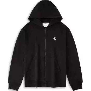 Calvin Klein Минималистичный удобный универсальный свитшот с капюшоном и длинным рукавом, мужские топы, черный цвет J325567-BEH M