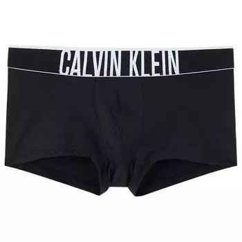 Calvin Klein Низкая посадка удобные минималистичные трусы-боксеры мужские нижнее белье черные NB3836-UB1 L